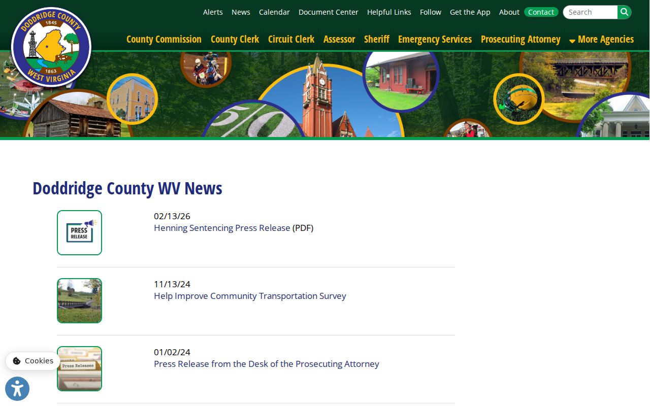 West Union criminal record and court news from Doddridge County